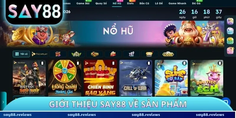 Giới thiệu SAY88 về sản phẩm