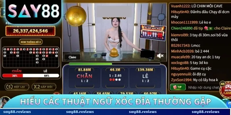 Hiểu các thuật ngữ xóc đĩa thường gặp