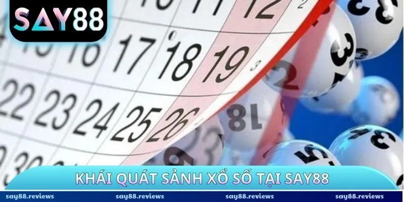 Khái quát sảnh Xổ Số tại Say88