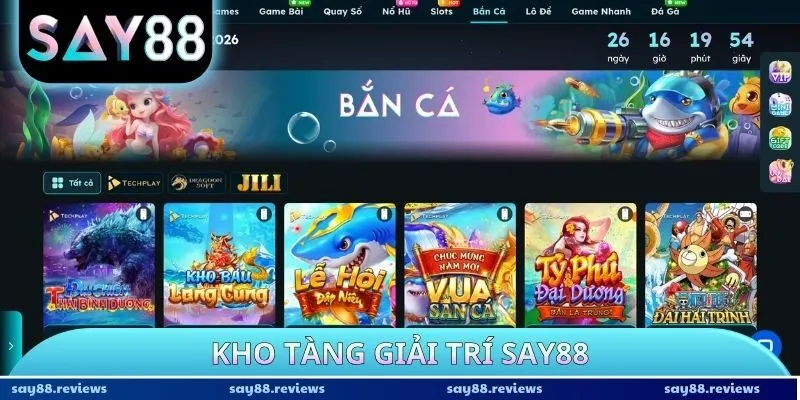 Kho tàng giải trí SAY88